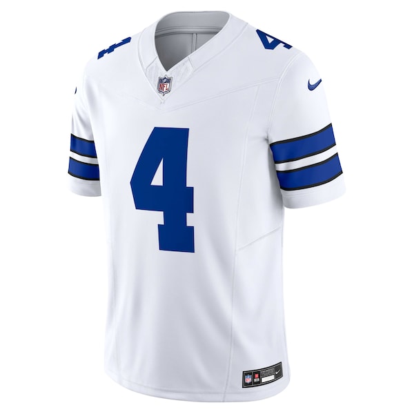 Dak Prescott Dallas Cowboys Nike Vapor F.U.S.E. Limited Jersey - White/Navy