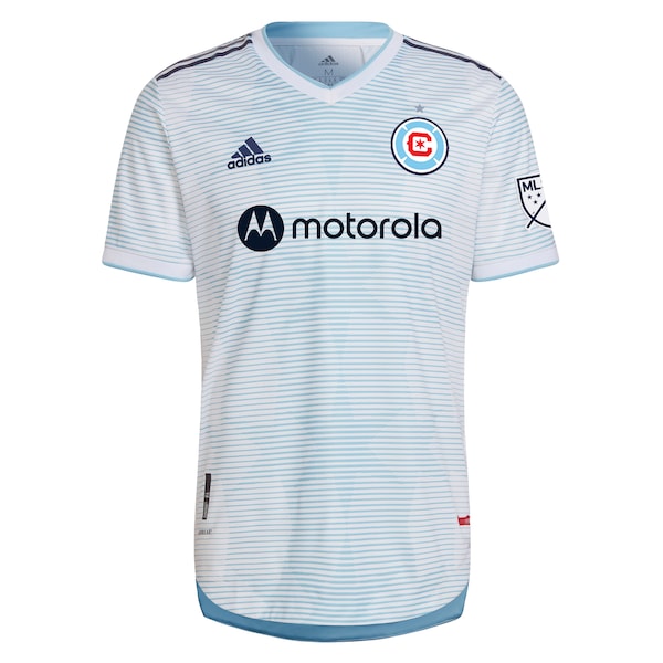 Xherdan Shaqiri Chicago Fire adidas 2022 Lakefront Kit Authentic Player Jersey - White