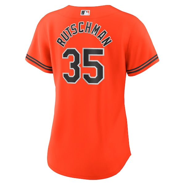 Adley Rutschman Baltimore Orioles Nike Women's Alternate Replica Player Jersey - Orange/White