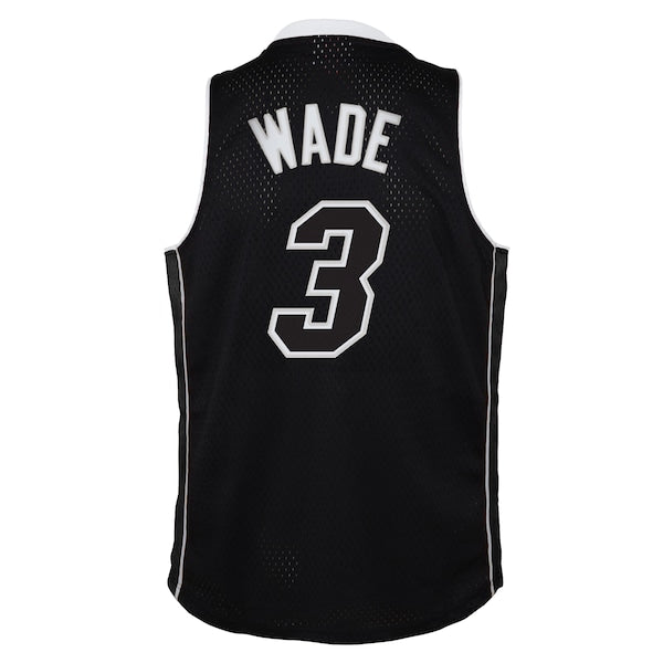 Dwyane Wade Miami Heat  Youth 2011/12 Hardwood Classics Swingman Alternate Jersey - Black