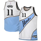 Trae Young Atlanta Hawks Nike Youth 2024/25 Swingman Player Jersey - City Edition - White