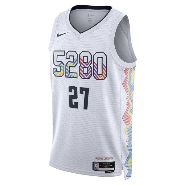 Jamal Murray Denver Nuggets Nike Unisex 2024/25 Swingman Player Jersey - City Edition - White