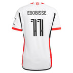 Jeremy Ebobisse San Jose Earthquakes adidas 2024 The 50 Kit Authentic Player Jersey - White