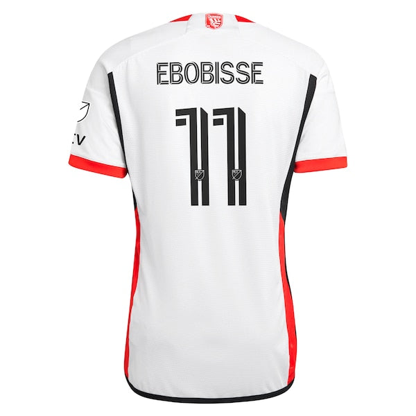 Jeremy Ebobisse San Jose Earthquakes adidas 2024 The 50 Kit Authentic Player Jersey - White