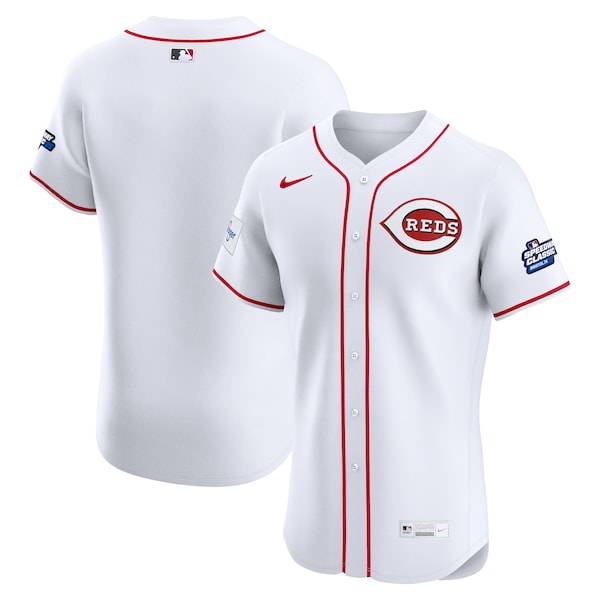 Cincinnati Reds Nike 2025 MLB Speedway Classic Home Elite Jersey - White