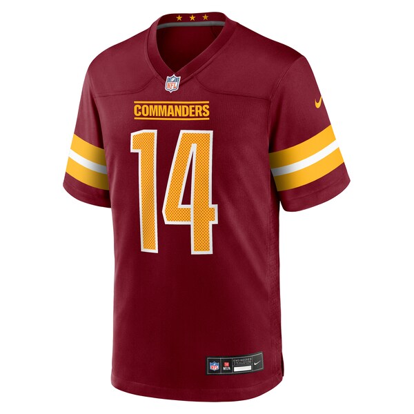 Josh Johnson Washington Commanders Nike Team Game Jersey -  Burgundy