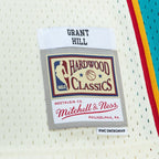 Grant Hill Detroit Pistons Chainstitch Swingman Jersey - Cream
