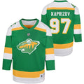 Kirill Kaprizov Minnesota Wild Preschool 2023/24 Alternate Replica Player Jersey – Green