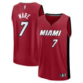Kel'el Ware Miami Heat  Fast Break Player Jersey - Statement Edition - Red