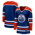 Edmonton Oilers  Women's Home Breakaway Blank Jersey - Royal