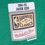 Jason Kidd Dallas Mavericks Hardwood Classics 1994/95 Split Swingman Jersey - Blue/Green