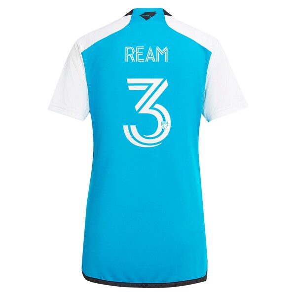 Tim Ream Charlotte FC adidas Women's 2024 The Carolina Kit: Explore Replica Player Jersey - Blue