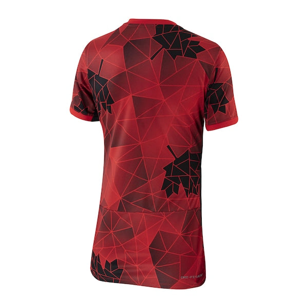 Canada Women's National Team Nike Women's 2023 Home Replica Jersey - Red