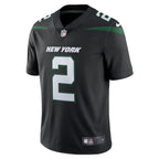 Zach Wilson New York Jets Nike Vapor Limited Jersey - Stealth Black/Green/White