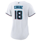 Griffin Conine Miami Marlins Nike Women's Home Replica Jersey - White