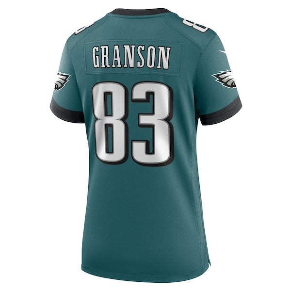 Kylen Granson Philadelphia Eagles Nike Women's Team Game Jersey - Midnight Green