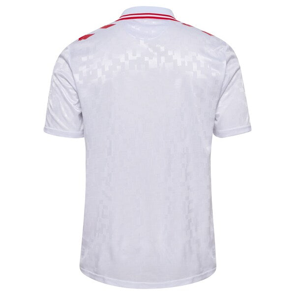 Denmark National Team 2024 Away Replica Jersey - White/Red