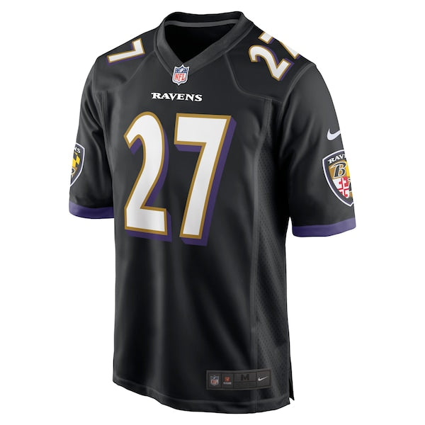 J.K. Dobbins Baltimore Ravens Nike Game Jersey - Black/Purple/White