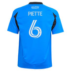 Samuel Piette CF Montreal adidas Youth 2025 Montréal Original Replica Player Jersey - Blue