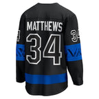 Auston Matthews Toronto Maple Leafs  "C" Premier Breakaway Player Jersey - Black/White