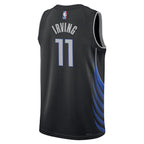 Kyrie Irving Dallas Mavericks Nike Unisex 2025/26 Swingman Jersey - Black - City Edition
