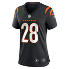 Joe Mixon Cincinnati Bengals Women's Nike Game Jersey - Black/Orange