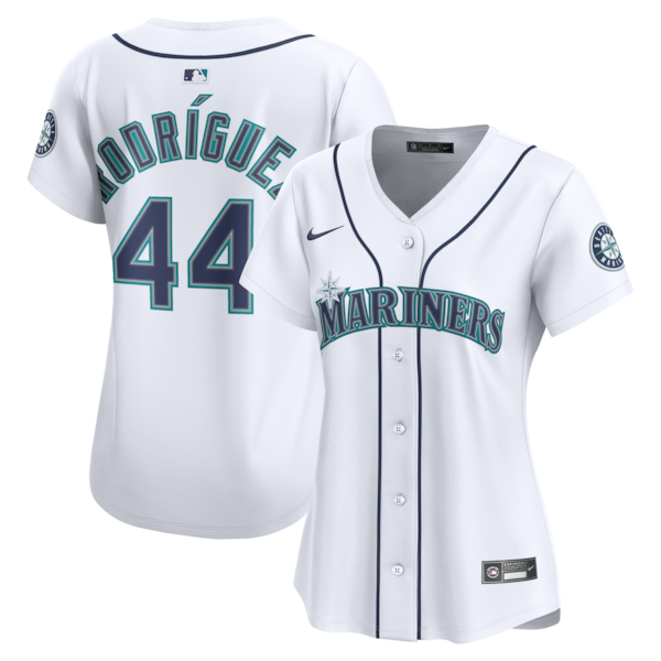 Julio Rodríguez Seattle Mariners Nike Women's Home Limited Jersey - White