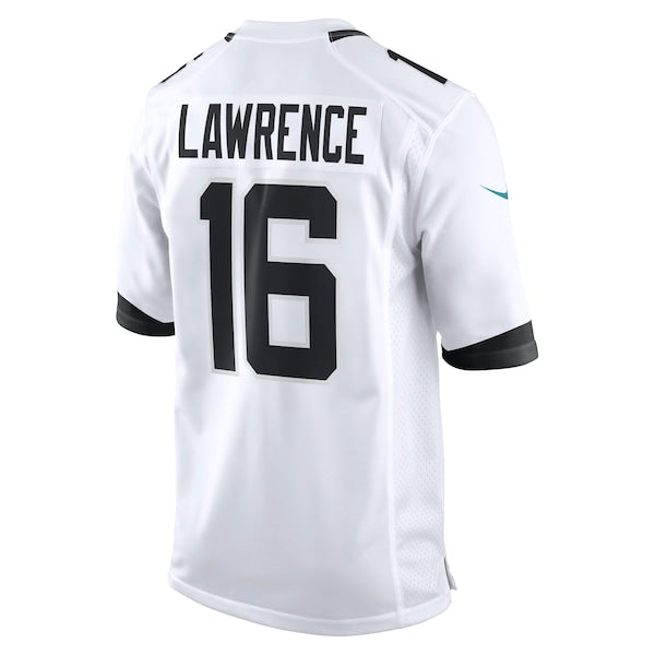 Trevor Lawrence Jacksonville Jaguars Nike White Game Jersey - White/Black