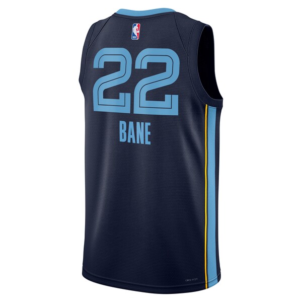 Desmond Bane Memphis Grizzlies Nike Unisex Swingman Badge Player Jersey - Icon Edition - Navy