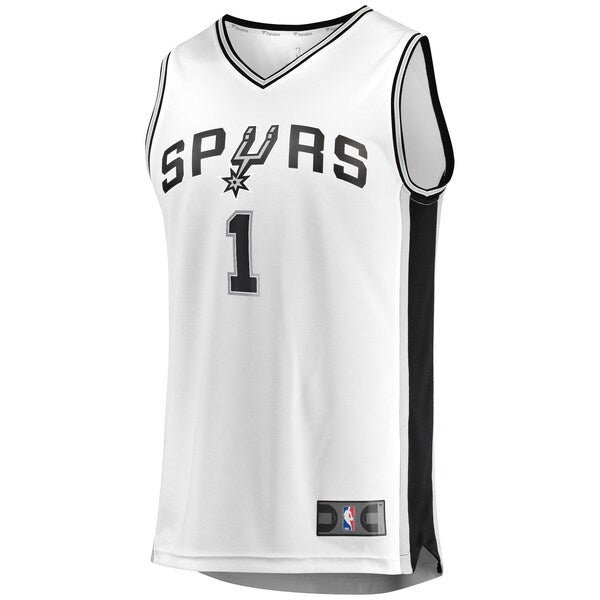 Victor Wembanyama San Antonio Spurs  Youth Fast Break Replica Player Jersey - Association Edition - White/Black