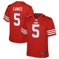 Trey Lance San Francisco 49ers Nike Youth Game Jersey - Scarlet/White