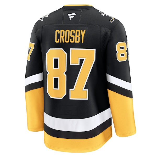 Sidney Crosby Pittsburgh Penguins  Alternate Premium Jersey - Black/White