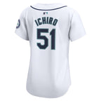 Ichiro Suzuki Seattle Mariners Nike Women's Home Limited Player Jersey - White
