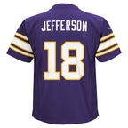 Justin Jefferson Minnesota Vikings Nike Preschool Alternate Game Jersey - Purple