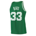 Larry Bird Boston Celtics Hardwood Classics Youth's Swingman Jersey - Kelly Green/White
