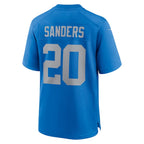 Barry Sanders Detroit Lions Nike Alternate Game Jersey -  Blue