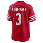 Mitch Wishnowsky San Francisco 49ers Nike  Game Jersey -  Scarlet