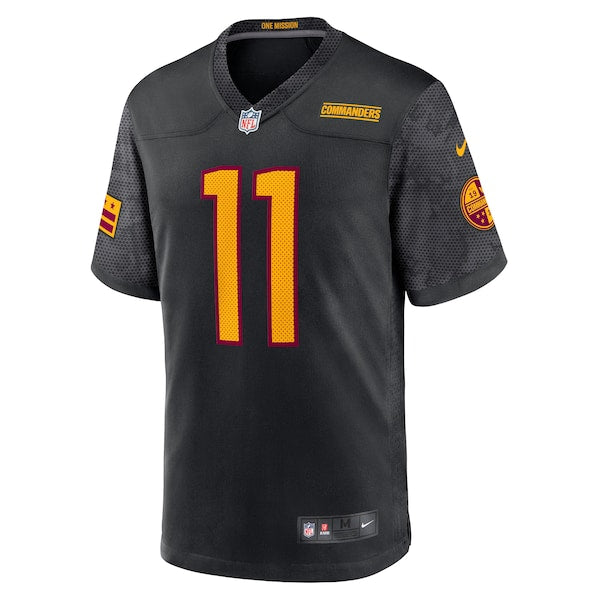 Carson Wentz Washington Commanders Nike Youth Alternate Game Jersey - Black/Burgundy/White