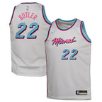 Jimmy Butler Miami Heat Nike Youth 2024/25 Swingman Player Jersey - City Edition - White