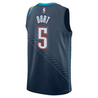 Luguentz Dort Oklahoma City Thunder Nike Unisex 2025/26 Swingman Jersey - Navy - City Edition