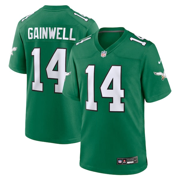 Kenneth Gainwell Philadelphia Eagles Nike Alternate Game Jersey - Kelly Green/Green