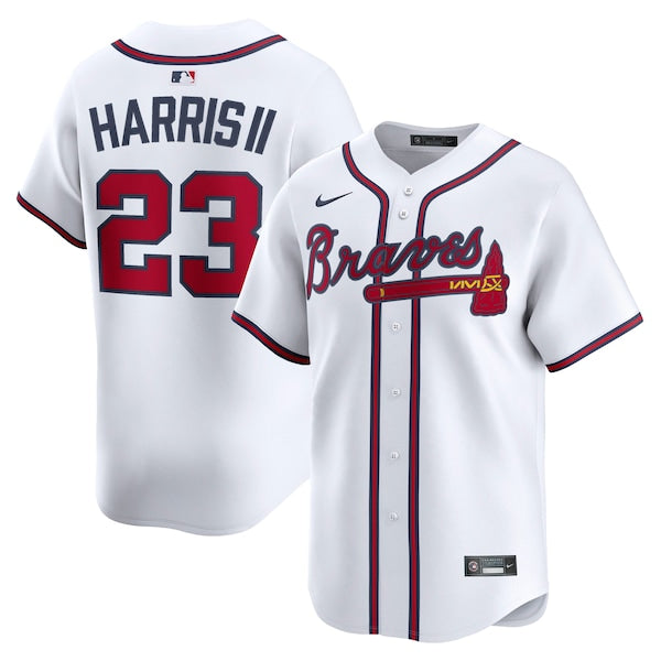 Michael Harris II Atlanta Braves Nike Home Limited Player Jersey - White