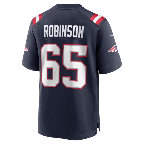 Tyrese Robinson New England Patriots Nike  Game Jersey -  Navy