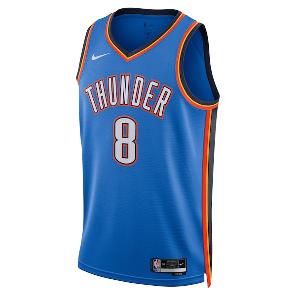 Jalen Williams Oklahoma City Thunder Nike Unisex 2025 NBA Finals Swingman Jersey - Icon Edition - Blue
