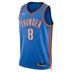 Jalen Williams Oklahoma City Thunder Nike Unisex 2025 NBA Finals Swingman Jersey - Icon Edition - Blue