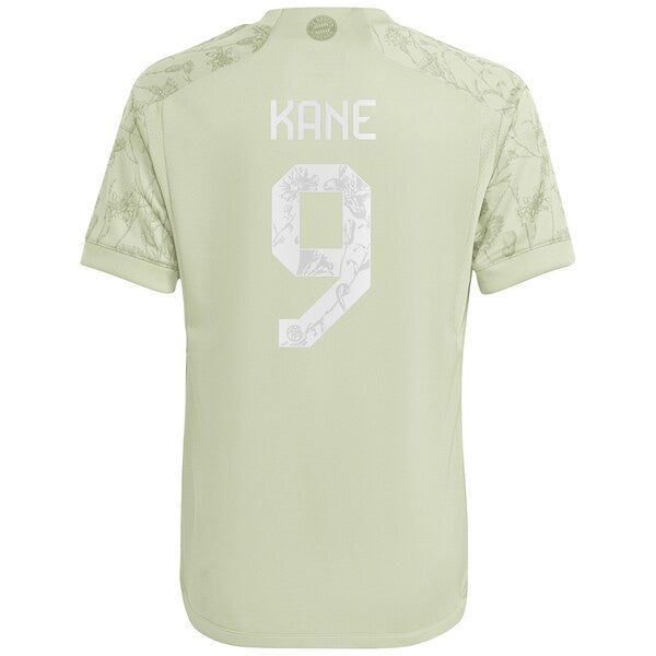 Harry Kane Bayern Munich adidas Youth 2023/24 Oktoberfest Replica Player Jersey - Green/White