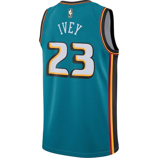 Jaden Ivey Detroit Pistons Nike Swingman Jersey - Classic Edition - Teal