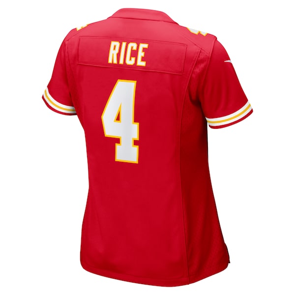 Rashee Rice Kansas City Chiefs Nike Women's  Game Jersey -  Red