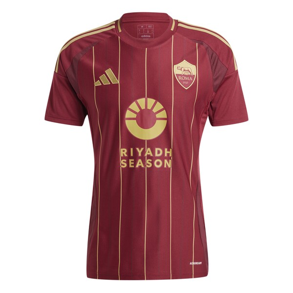AS Roma adidas 2024/25 Home Replica Jersey - Burgundy