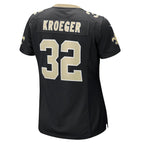Kai Kroeger New Orleans Saints Nike Women's Team Game Jersey -  Black